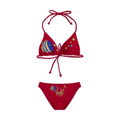مایو شنا بچه گانه دخترانه دو تیکه lycra — تصویر ۲