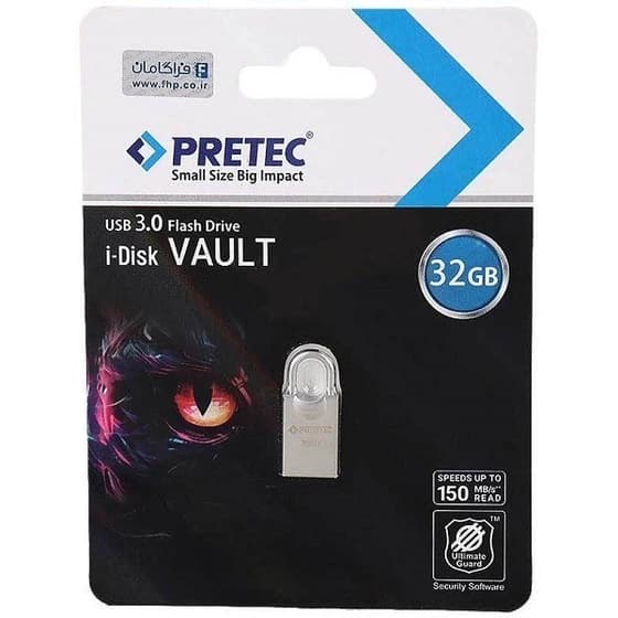 فلش مموری پرتک Pretec Vault ظرفیت 32 گیگابایت USB 3.2