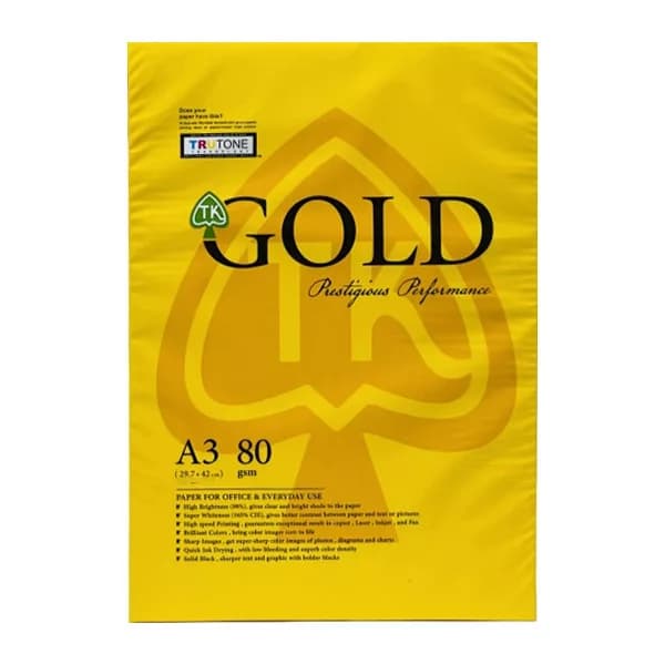 کاغذ چاپی A3 گلد مدل NGA3100 بسته 100 عددی