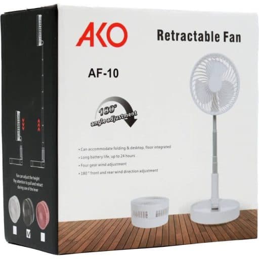 پنکه شارژی آکو مدل AF-10 — تصویر ۲