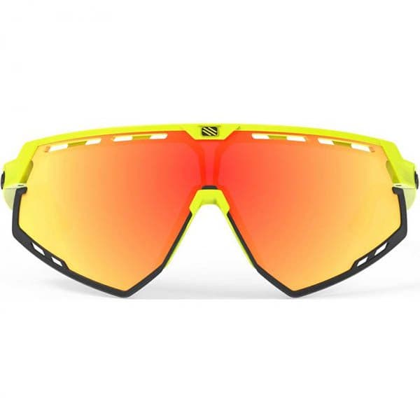 عینک آفتابی رودی مدل DEFENDER YELLOW FLUO GLOSS BUMPERS BLACK — تصویر ۳