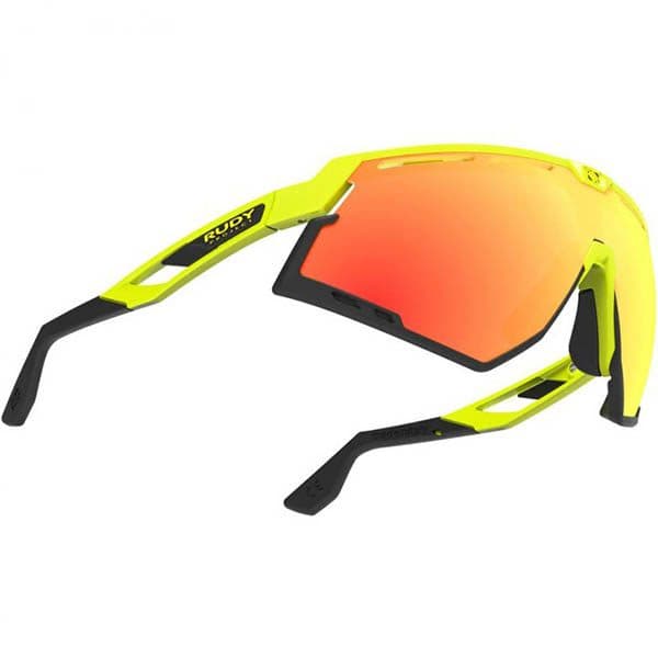 عینک آفتابی رودی مدل DEFENDER YELLOW FLUO GLOSS BUMPERS BLACK — تصویر ۵