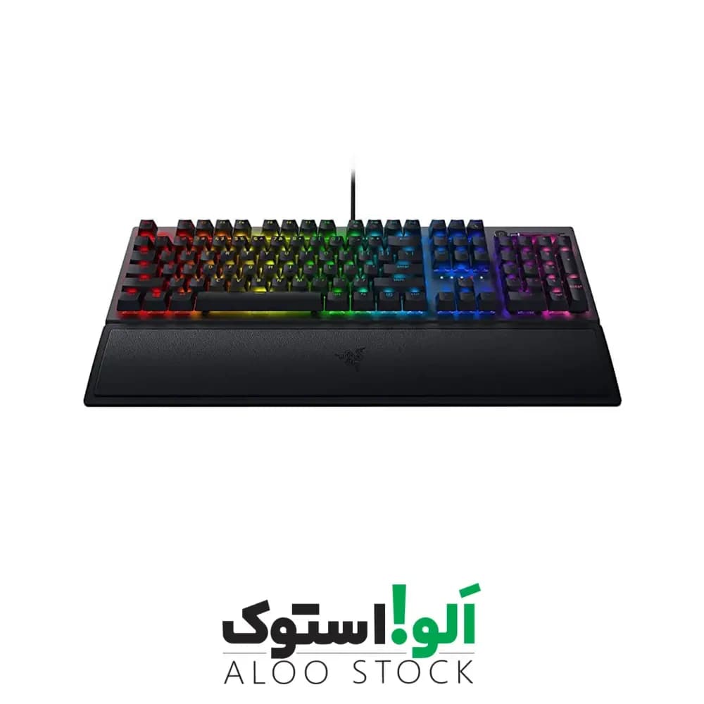 کیبورد گیمینگ ریزر مدل Razer BlackWidow V3 Mechanical Green Switch — تصویر ۲