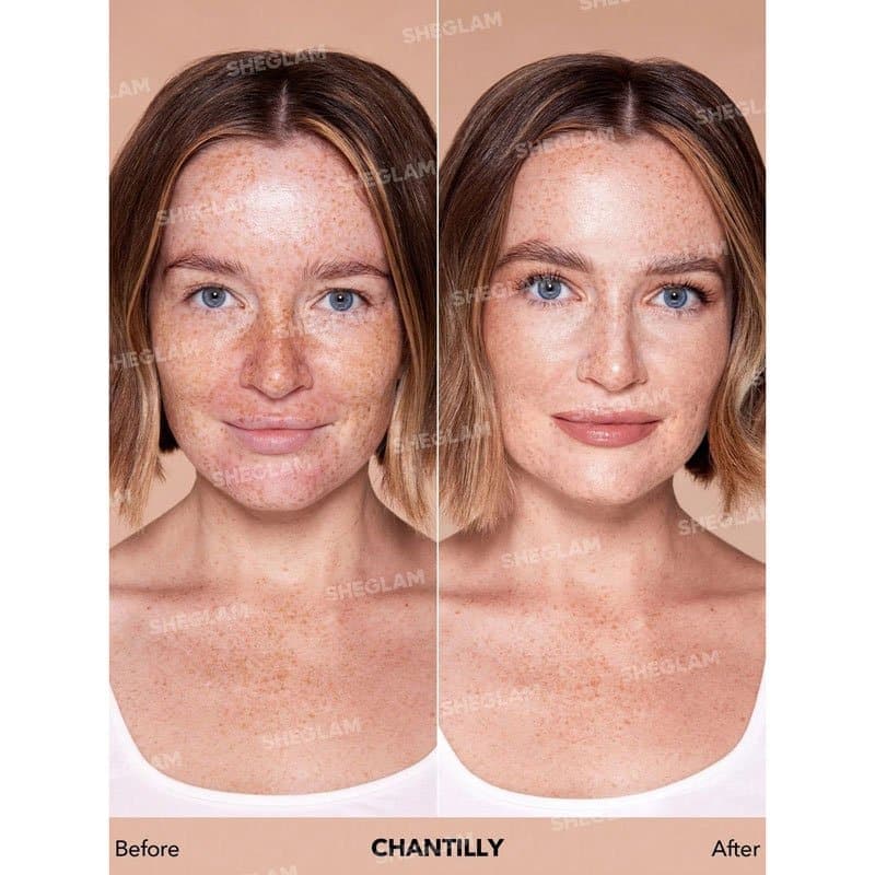 کرم پودر آبرسان شیگلم SHEGLAM مدل SkinFinite Hydrating رنگ Chantilly — تصویر ۲