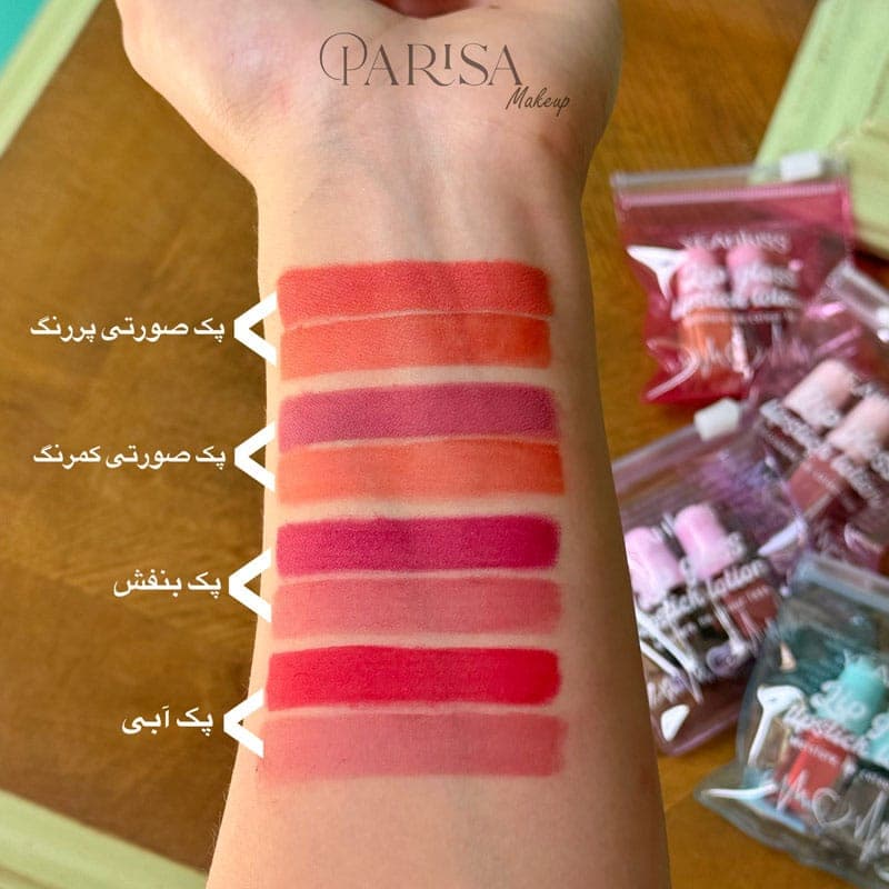 مینی پک دوعددی تینت و رژلب مایع YEAHKISS — تصویر ۲