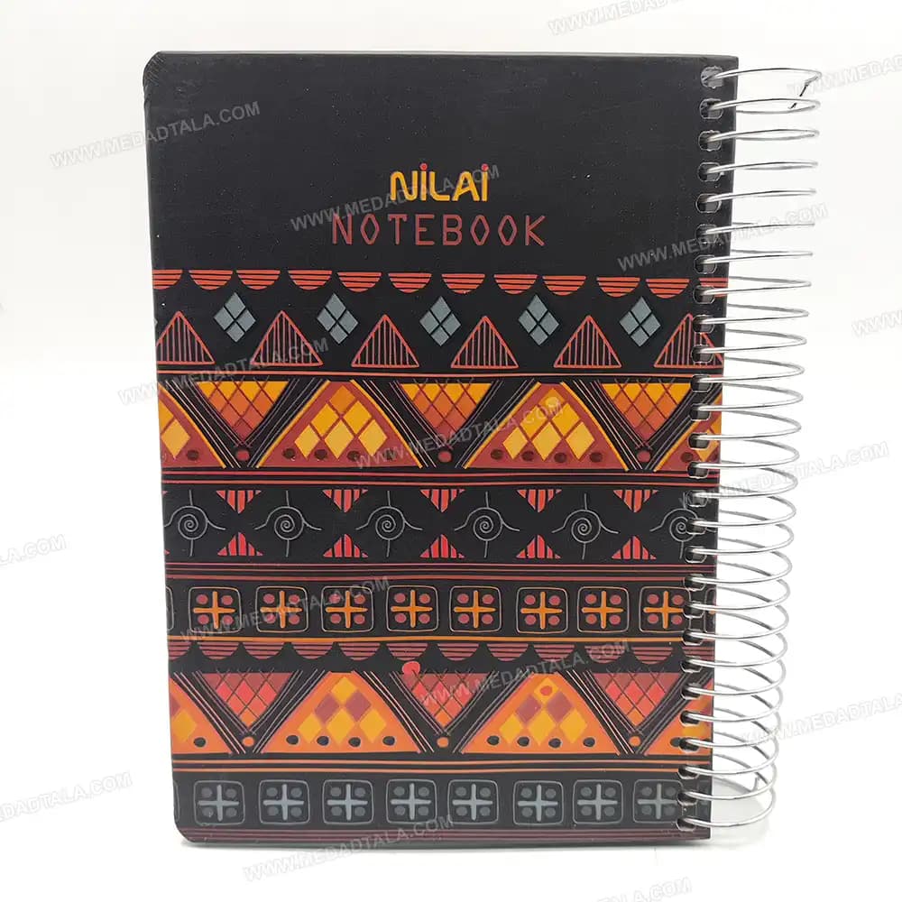دفترچه یادداشت جلد سخت فانتزی نیلای 160 برگ — تصویر ۴