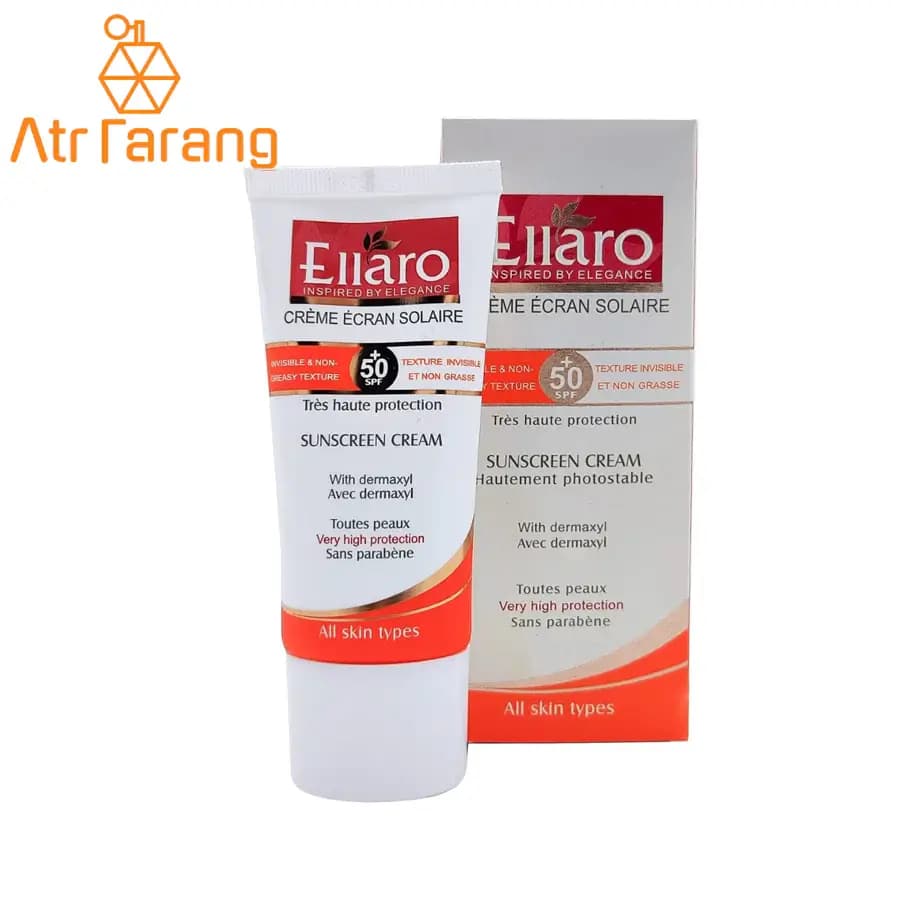 کرم ضد آفتاب الارو SPF 50 مناسب انواع پوست حجم 50ml — تصویر ۲