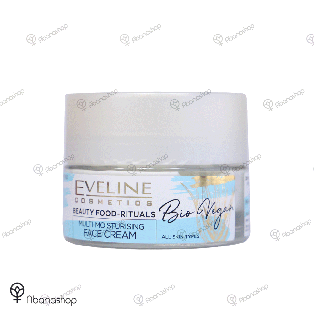 کرم بایو وگن چندمنظوره آبرسان اولاین Eveline Bio Vegan — تصویر ۲