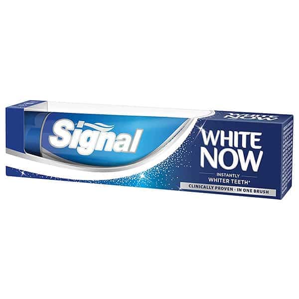 خمیر دندان سفید کننده سیگنال مدل White Now حجم 75 میلی لیتر