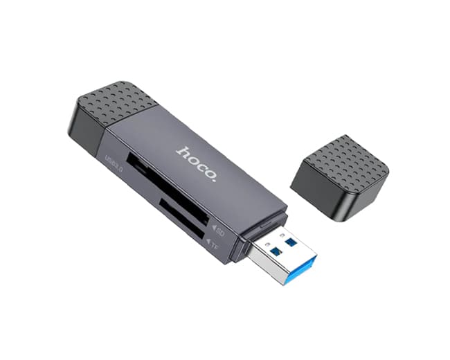 کارت خوان 2in1 مدل HB45 Spirit / USB 3.0 — تصویر ۲