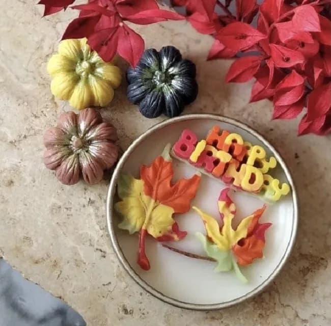 قالب شمع مدل کدو مجموعه 5 عددی — تصویر ۵
