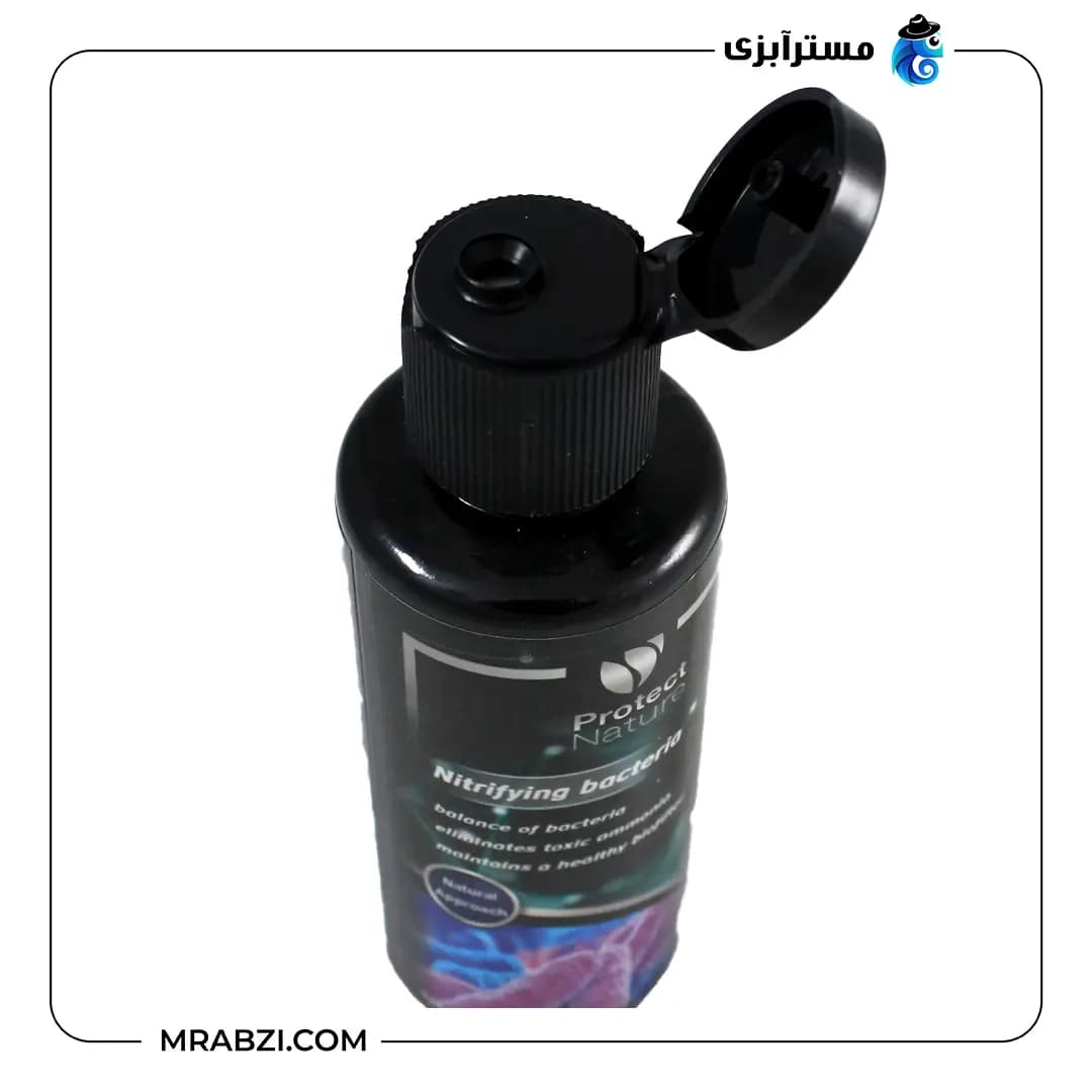 محلول باکتری ساز آب آکواریوم پروتکت نیچر BACTER PRO حجم 125 میلی لیتر — تصویر ۲