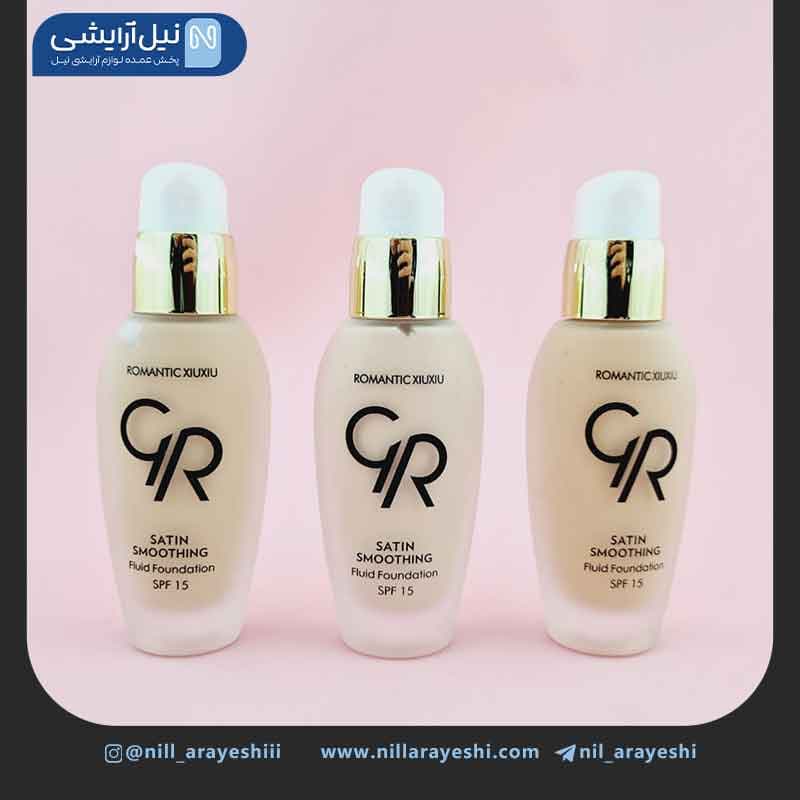 کرم پودر پمپی رومانتیک شوشو سری گلدن رز کد RX030 — تصویر ۲