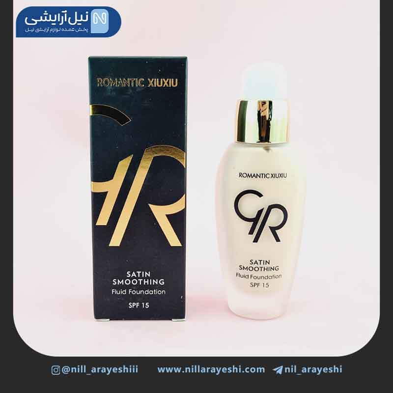 کرم پودر پمپی رومانتیک شوشو سری گلدن رز کد RX030