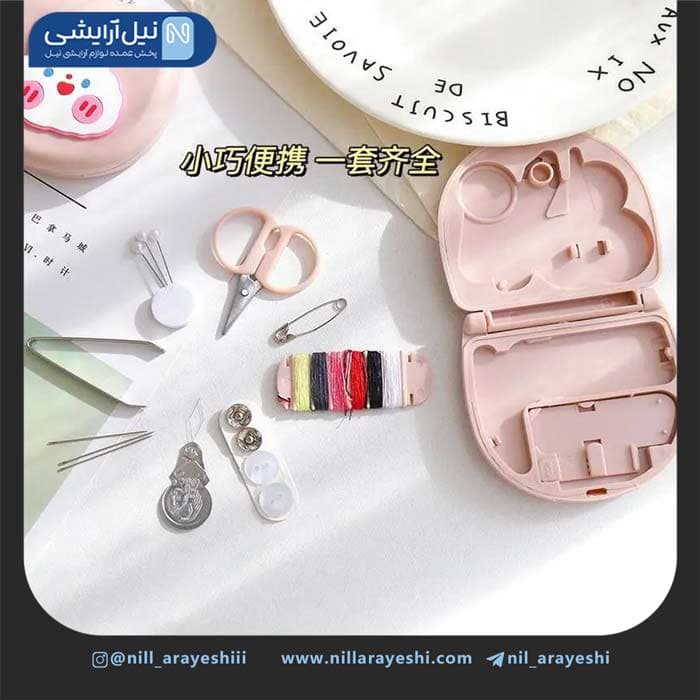 کیت خیاطی فانتزی مسافرتی استیکر دار — تصویر ۲