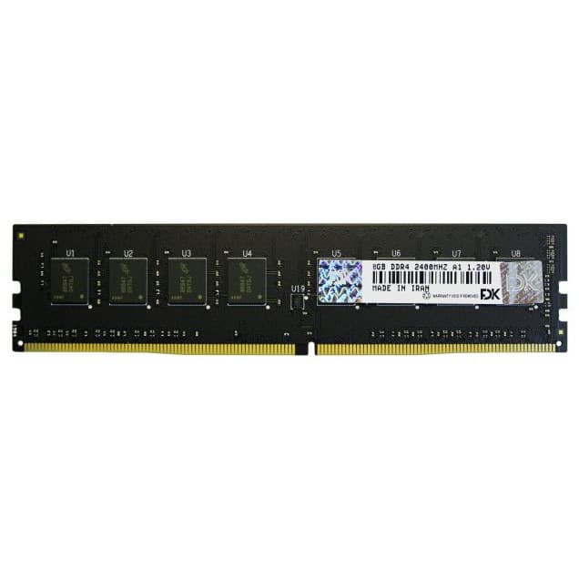 رم 8G DDR4 2400MHz FDK CL17 U-DIMM-فدک — تصویر ۲