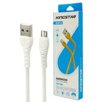 کابل شارژ و دیتا میکرو 1.1 متری فست Kingstar K101A 2.1A-گارانتی متین