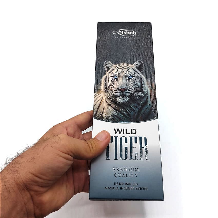 عود دست ساز نابیلا مدل ببر وحشی وایلد تایگر WILD TIGER کد 520140 — تصویر ۳