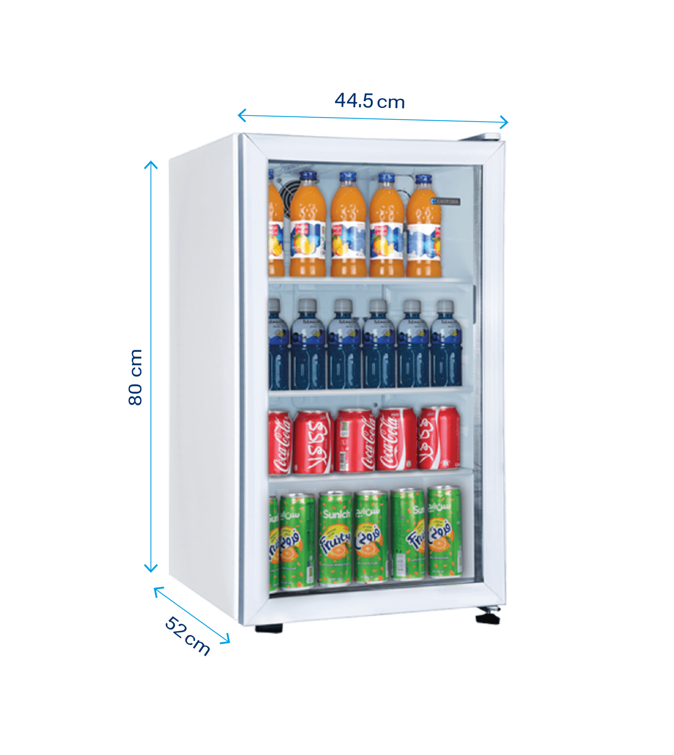 یخچال شوکیس ایستکول مدل TM-4294-CS ظرفیت ۵ فوت — تصویر ۲