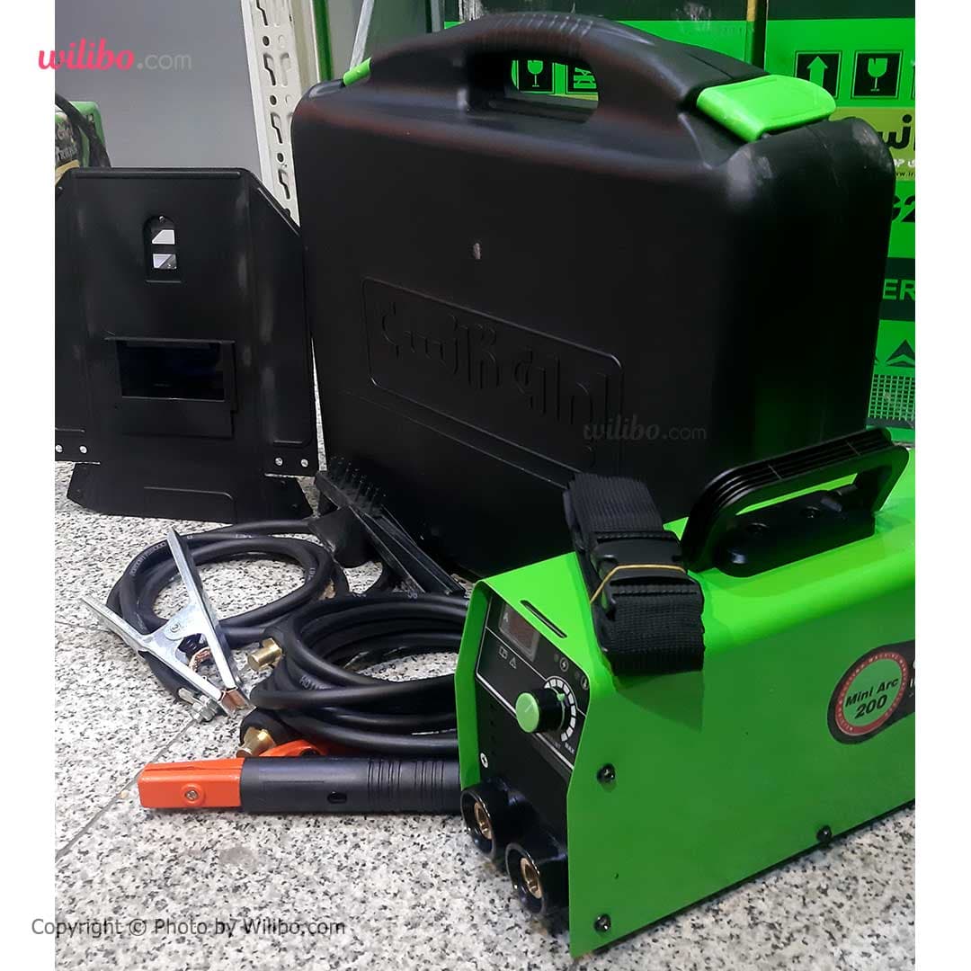 دستگاه جوش الکترود 200 آمپر ایران ترانس مدل mini arc 200 — تصویر ۶
