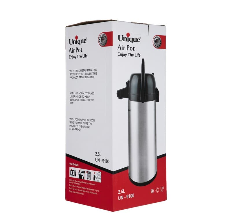 فلاسک مدل 9100 یونیک دسته متحرک 2.5 لیتر / UNIQUE UN-9100 — تصویر ۸