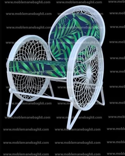 صندلی فرفورژه مبلمان فرنا مدل 1129146
