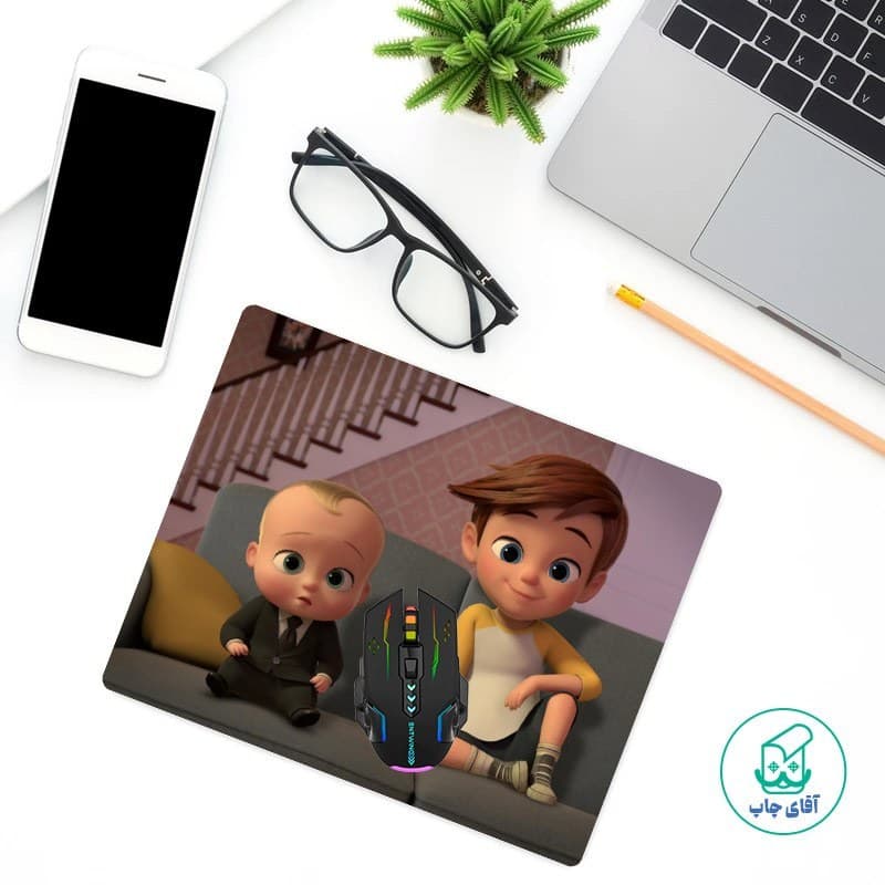 پد ماوس طرح بچه رئیس کد 1235 — تصویر ۲