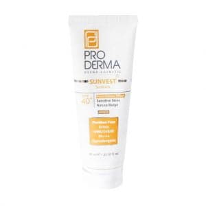 کرم ضد آفتاب مینرال رنگی پرودرما ⁺SPF40 مناسب پوست های حساس ۴۰ میلی لیتر — تصویر ۴