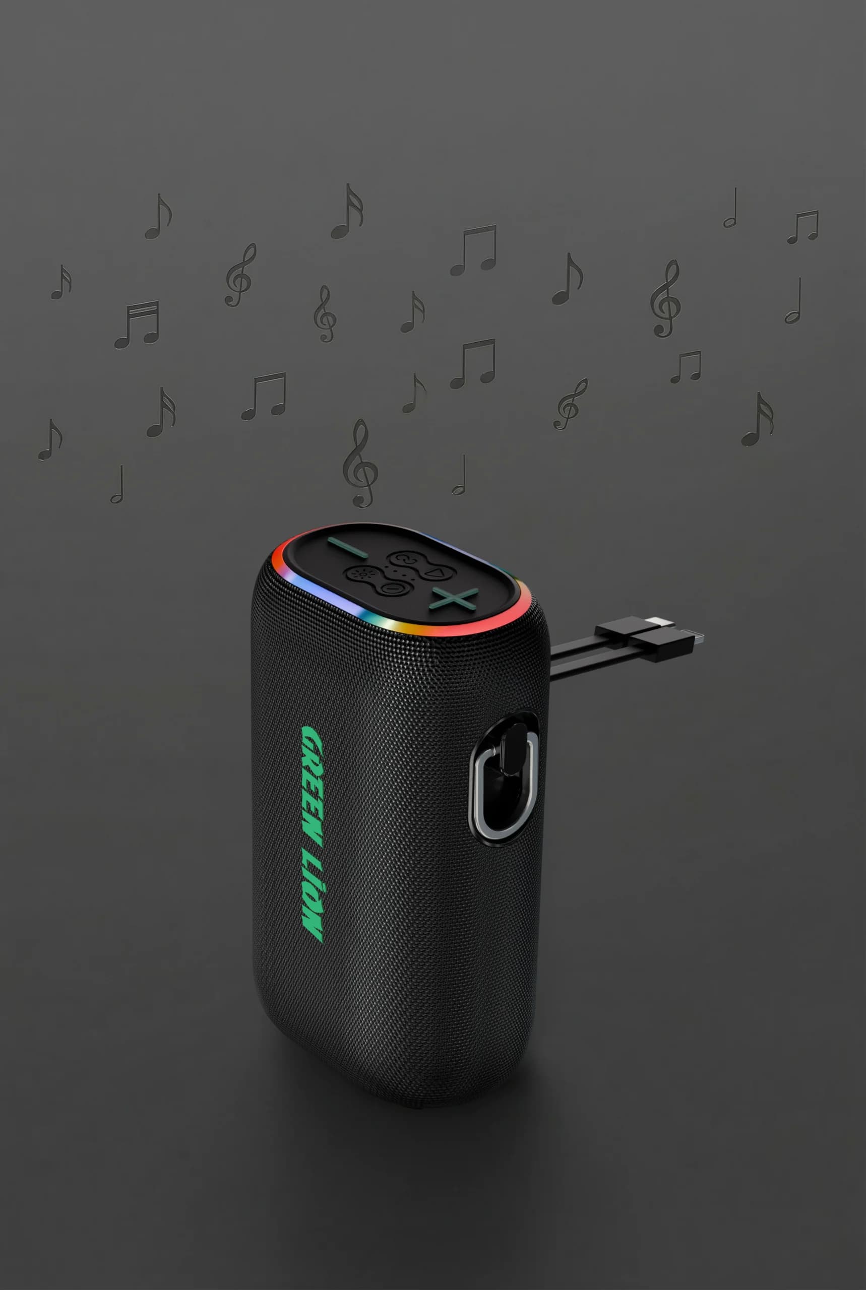 اسپیکر گرین لاین مدل WAVE 20 به همراه پاوربانک 10000 میلیآمپرساعت(3962) — تصویر ۲