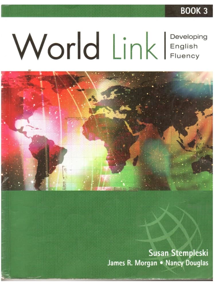 کتاب World Link 3 Student’s Book (ورلد لینک ۳، کتاب دانشآموز) نسخه انگلیسی PDF