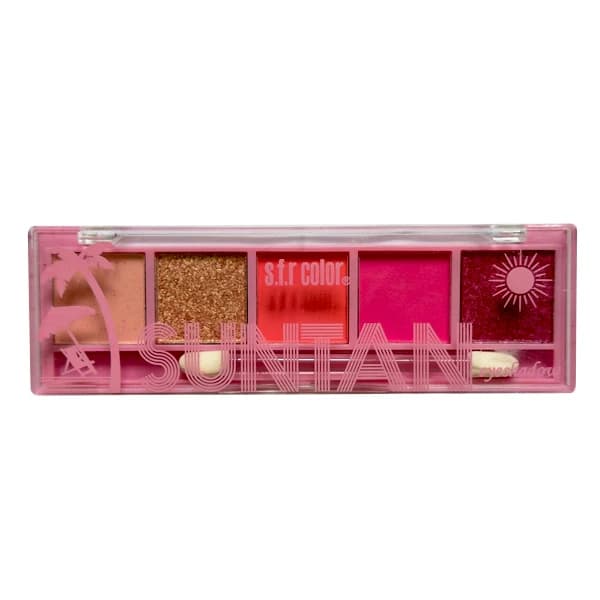 پالت سایه چشم اس اف آر کالر مدل bloom Cherry شماره 011
