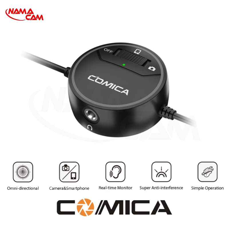 میکروفون یقه ای Comica SIG.LAV V03 — تصویر ۸