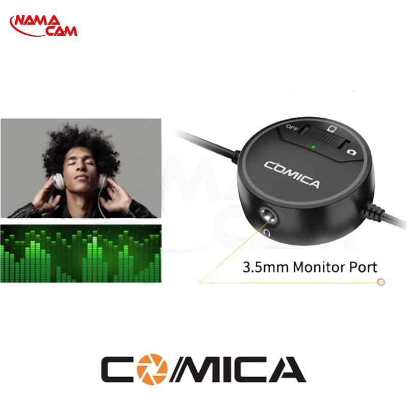 میکروفون یقه ای Comica SIG.LAV V03 — تصویر ۶