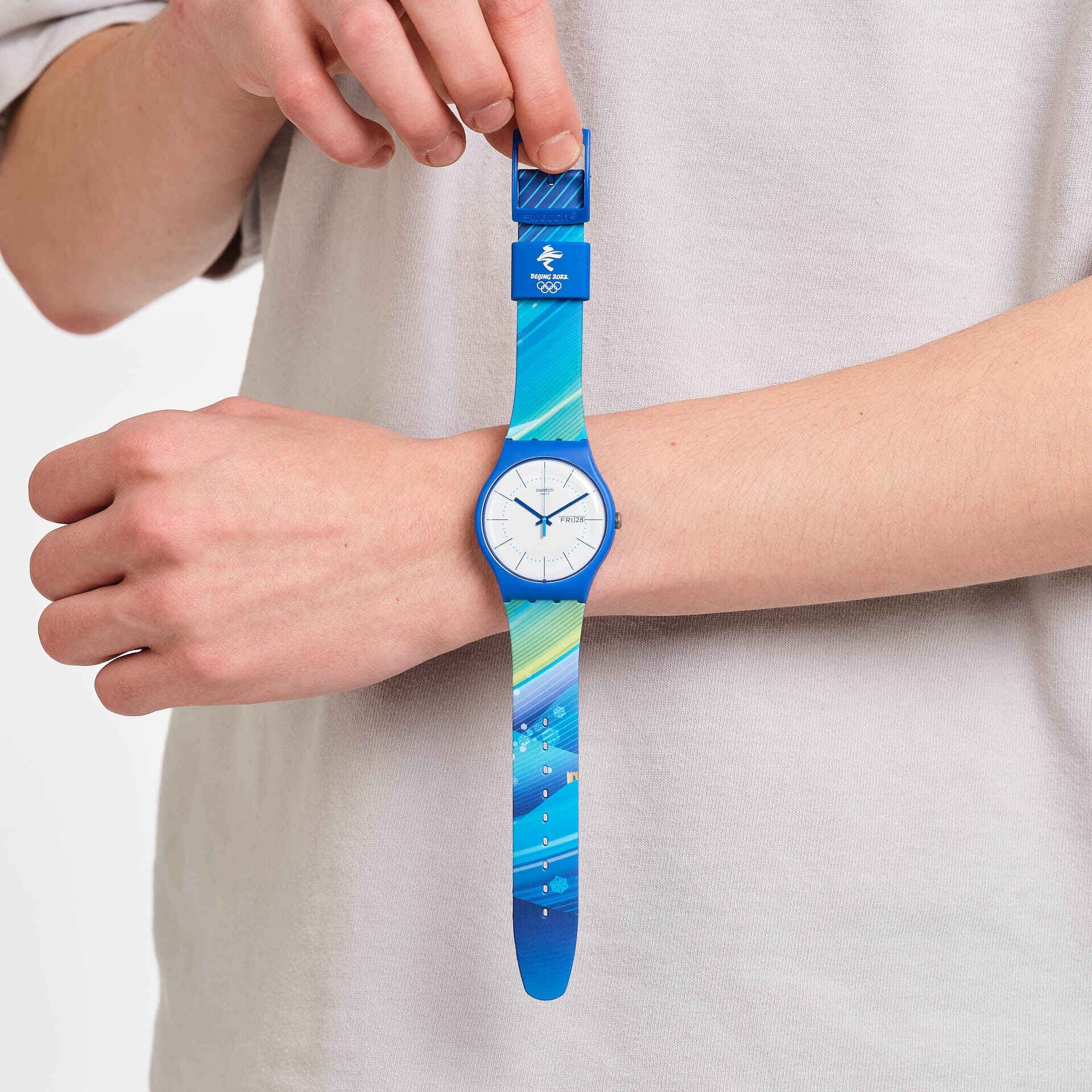 ساعت سواچ مدل SWATCH CHINESE WINTER SCENERY (SO29Z700) — تصویر ۵