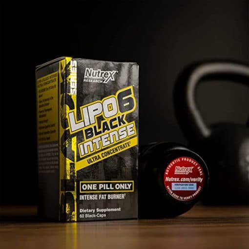 لیپو 6 بلک اینتنس ناترکس 60 عددی LIPO-6 BLACK INTENSE Ultra Concentrate — تصویر ۸