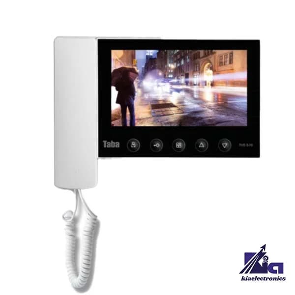 پکیج آیفون تصویری سه واحدی تابا TVD-5-70 و پنل 1860 — تصویر ۲