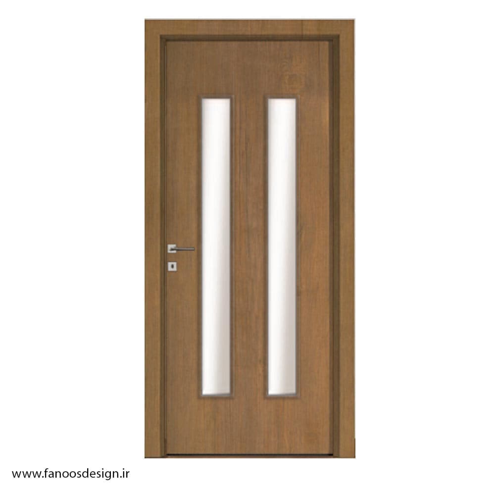 درب حمام شیشه خور چوب پلاست کد 30250