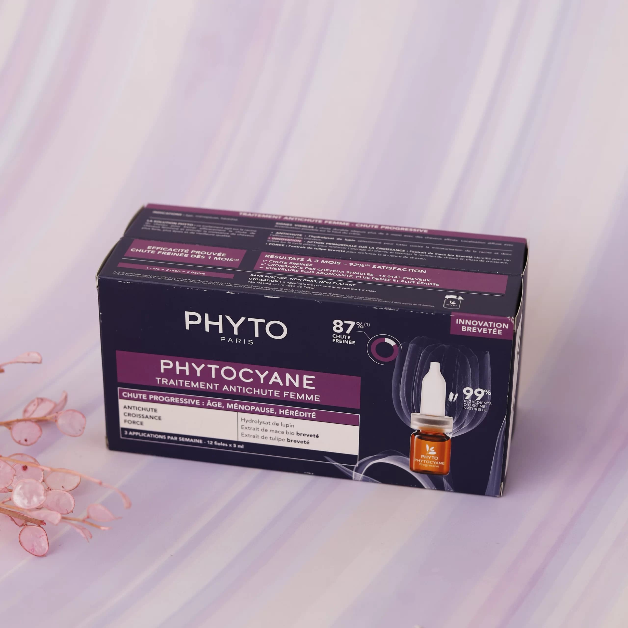 سرم مو فیتوسیان ریزش مو ارثی phyto مناسب خانم ها