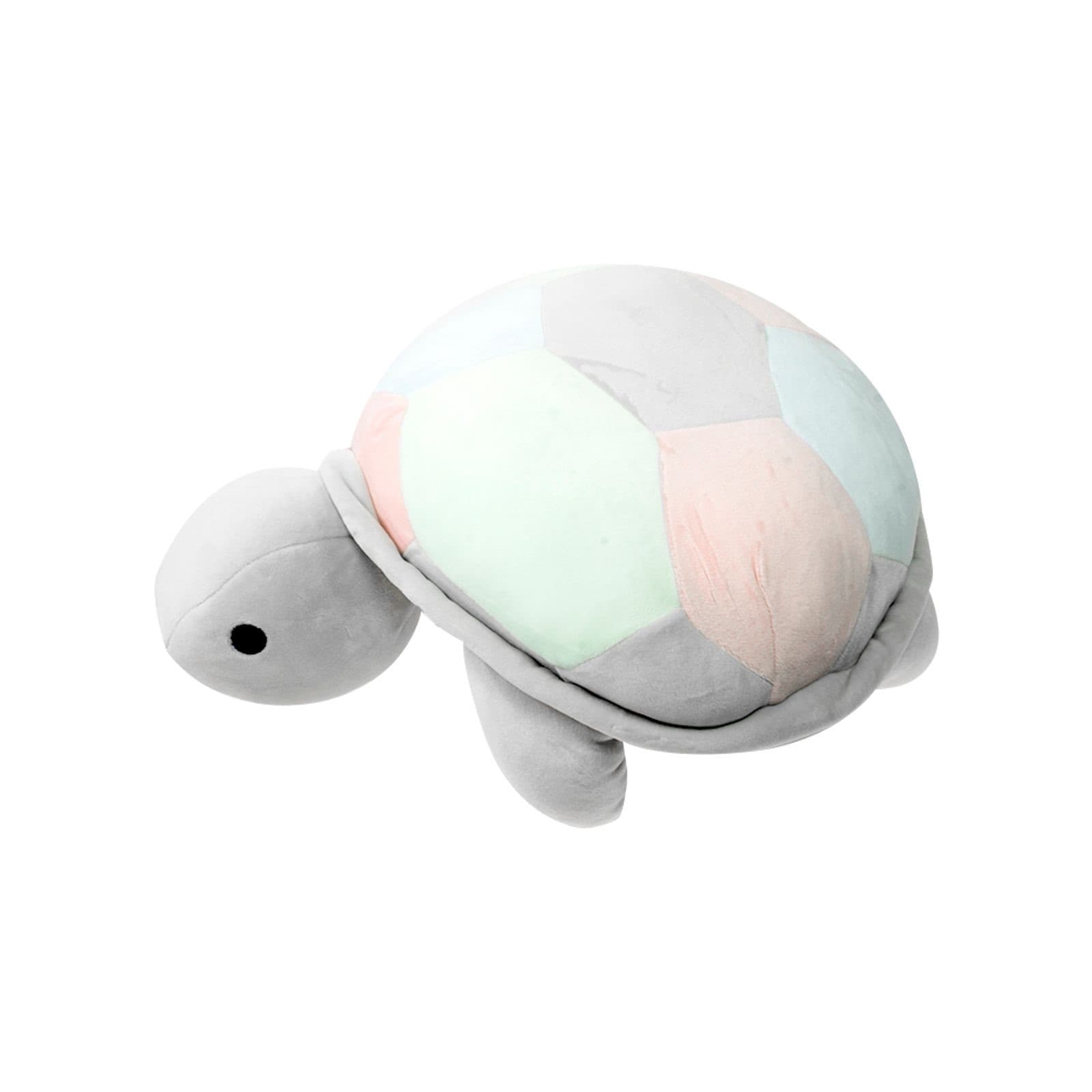 عروسک پولیشی مینیسو، طرح لاکپشت، مدل MINISO TORTUGA FELPA GRIS، سبز/خاکستری، 50سانتی متر