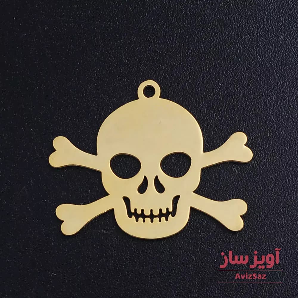 گردنبند اسکلت کد 100965