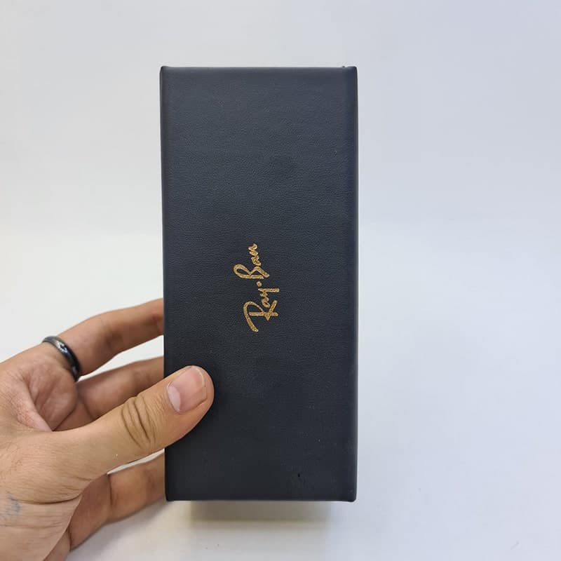 قاب عینک برند ری بن Ray-Ban مگنتی، مستطیلی و مشکی رنگ مدل 992039 — تصویر ۶