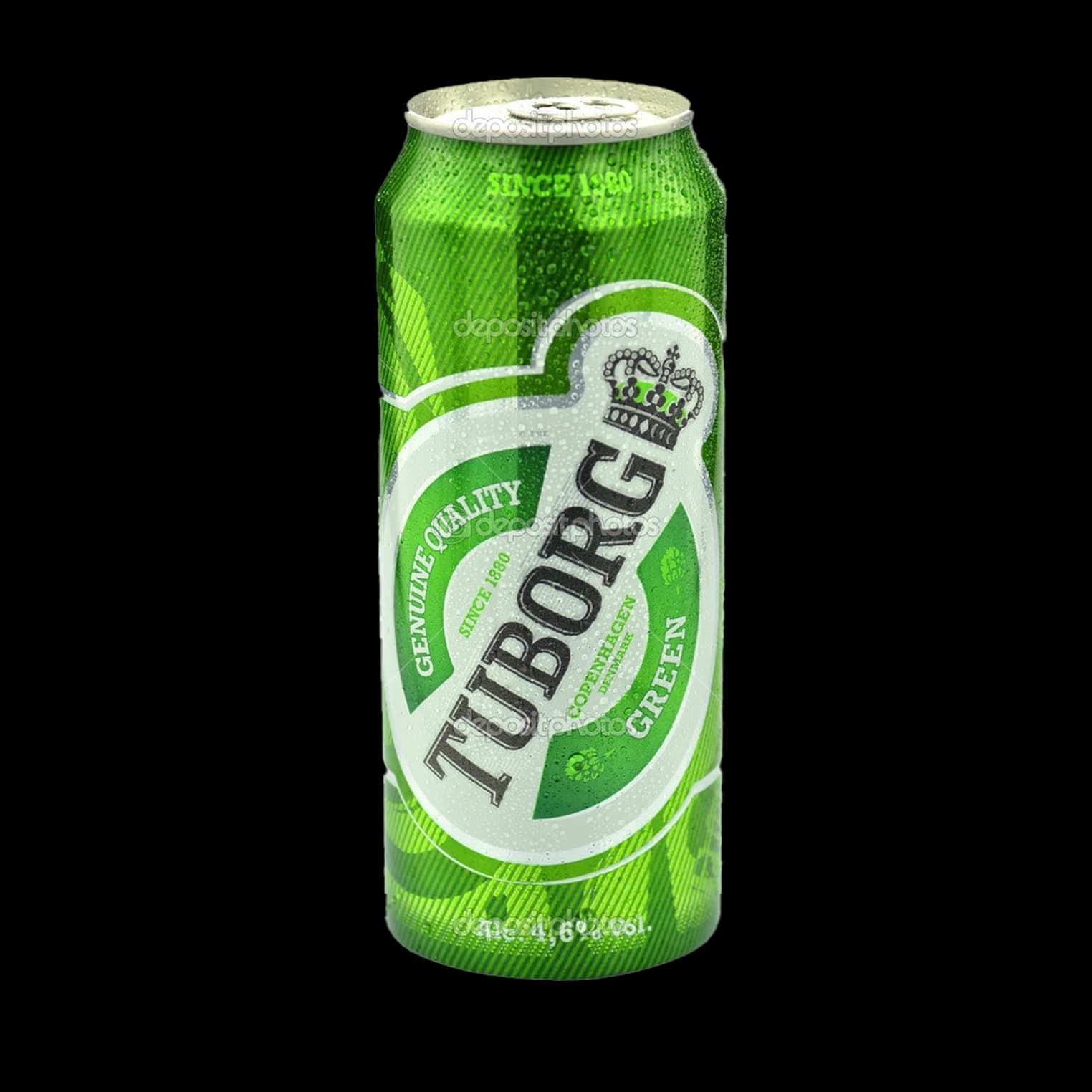 آبجو بدون الکل توبورگ سبز Tuborg non alcoholic beer