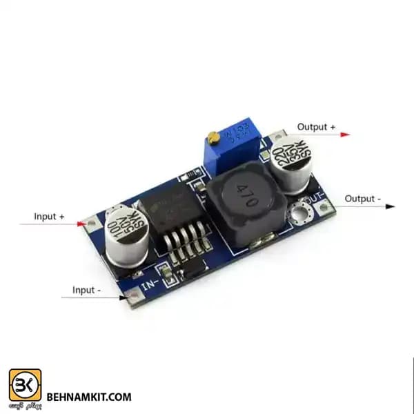 ماژول کاهنده ولتاژ LM2596 رنج 1.5 تا 30 ولت — تصویر ۲