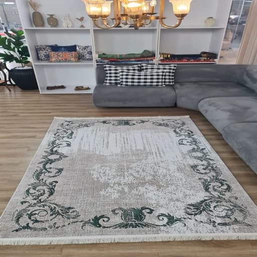 فرشینه مخمل ترک ترمز دار کد h328 حاشیه دار — تصویر ۴