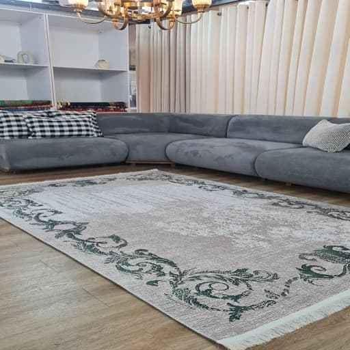 فرشینه مخمل ترک ترمز دار کد h328 حاشیه دار — تصویر ۶