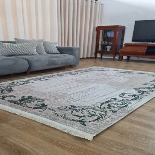 فرشینه مخمل ترک ترمز دار کد h328 حاشیه دار — تصویر ۵