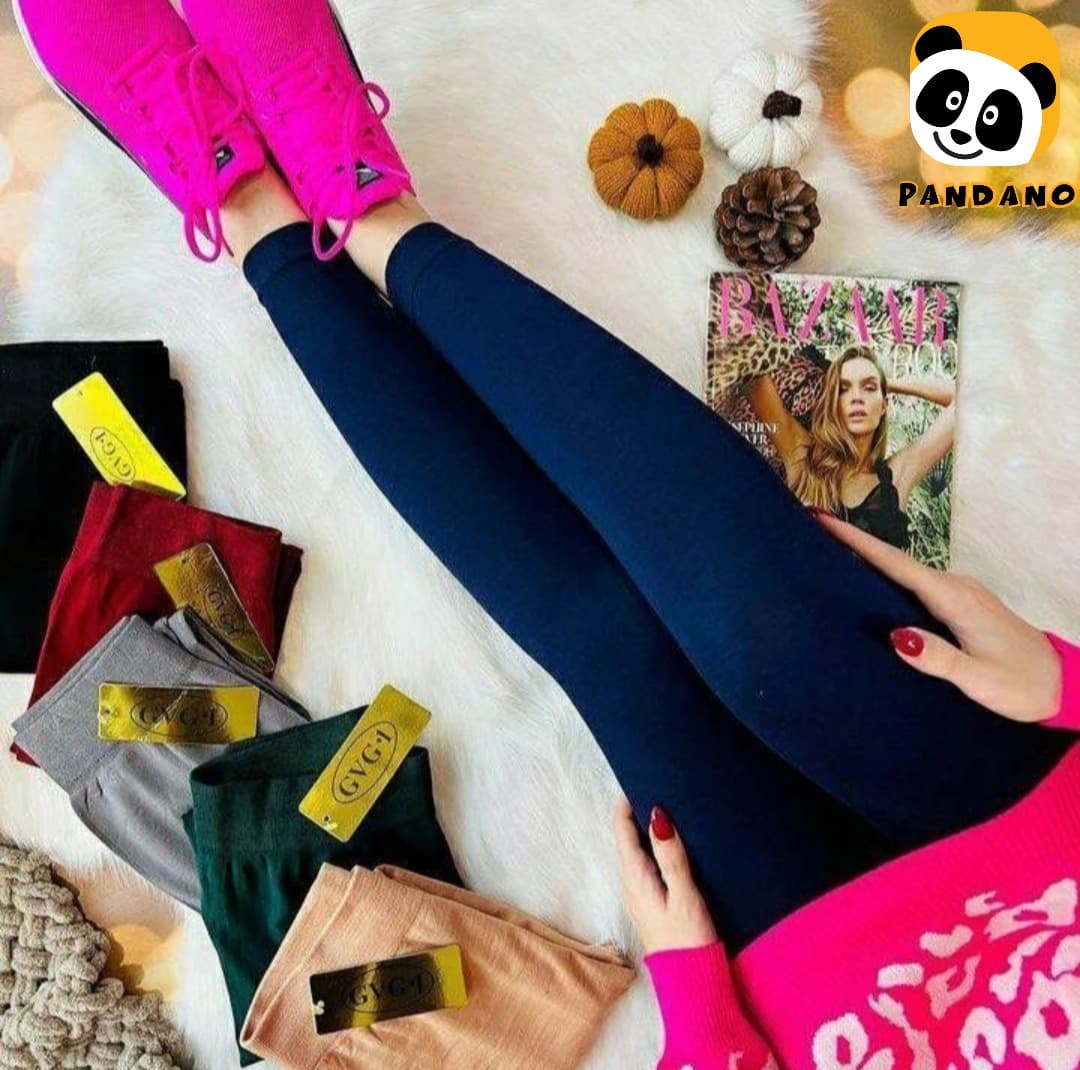 ساپورت (لگ) زنانه رنگی وارداتی برند GVG — تصویر ۷
