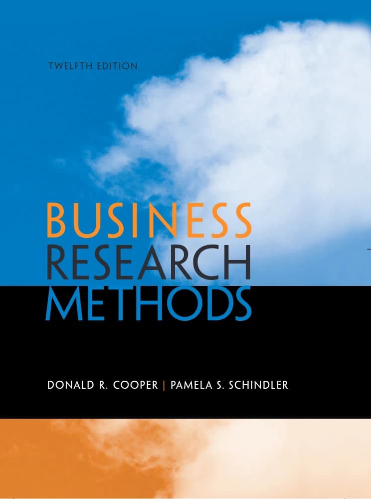 کتاب Business Research Methods (روشهای تحقیق در کسبوکار) نسخه انگلیسی PDF | دونالد آر. کوپر و پاملا اس. شیندلر — تصویر ۲