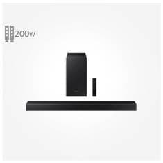 ساندبار 200 وات 2.1 کاناله سامسونگ SAMSUNG HW-T450 — تصویر ۲