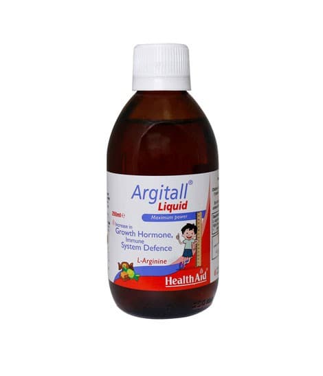 شربت آرژیتال هلث اید برای افزایش قد 250 میلی لیتر — تصویر ۲